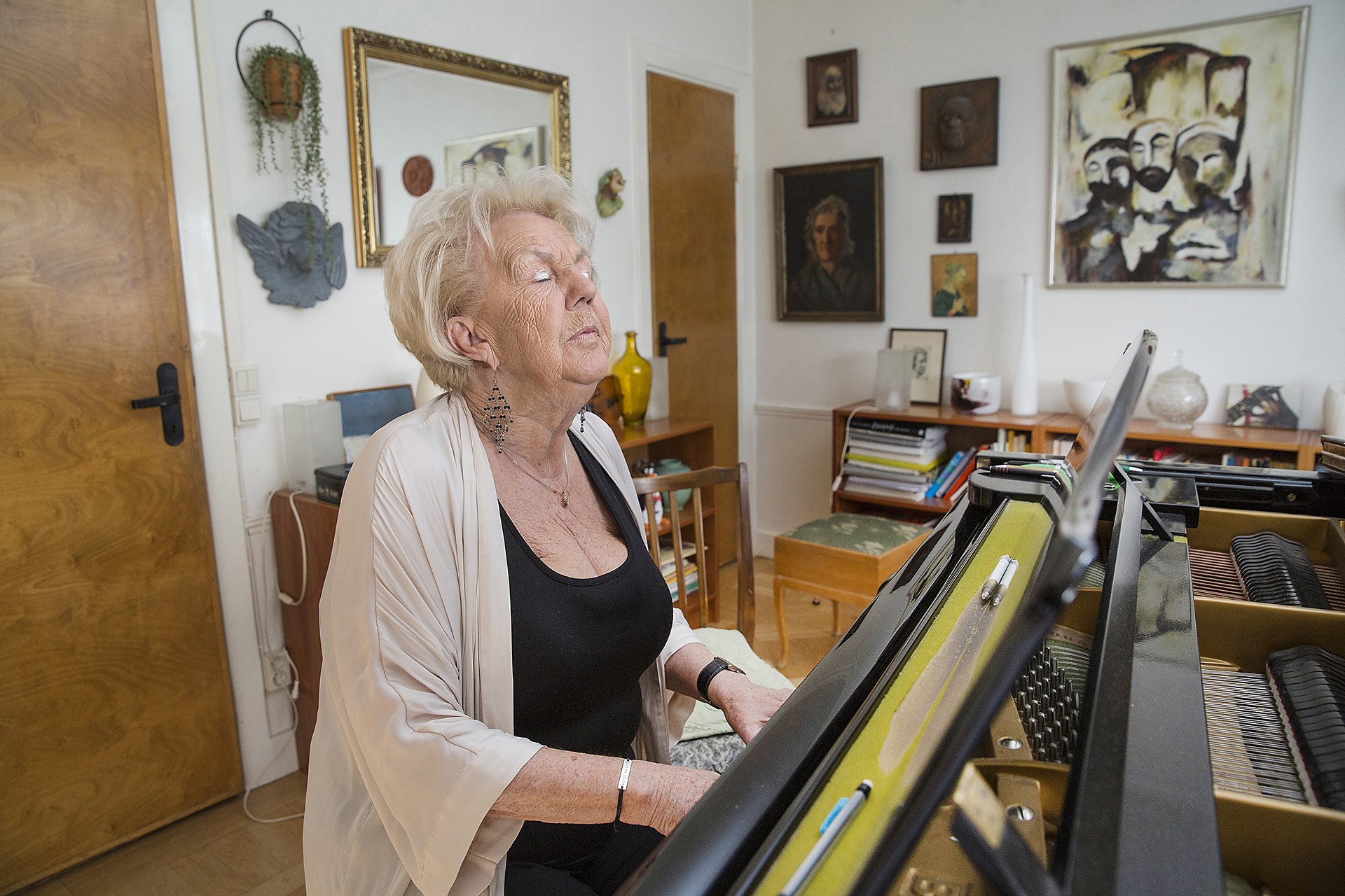 Birgit Lindberg, musiker och legend.